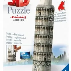 Παζλ - Puzzle Κατάστημα 12 Παζλ Mini 3D Ravensburger Πύργος Της Πίζας (11247)