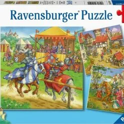 Παζλ 3×49 Ravensburger Ιππότες (05150) -Παζλ - Puzzle Κατάστημα 200355 1