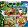Παζλ 4 Σε 1 Ravensburger Γιγαντόσαυροι (03080)