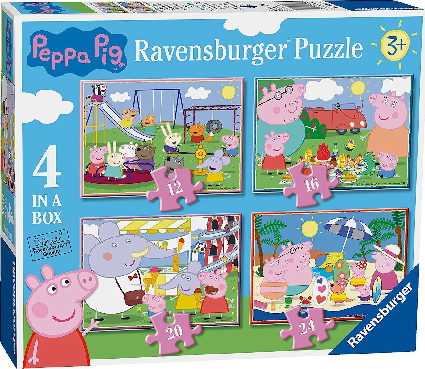 Παζλ 4 Σε 1 Ravensburger Peppa (06958) 3 Παζλ 4 Σε 1 Ravensburger Peppa (06958)