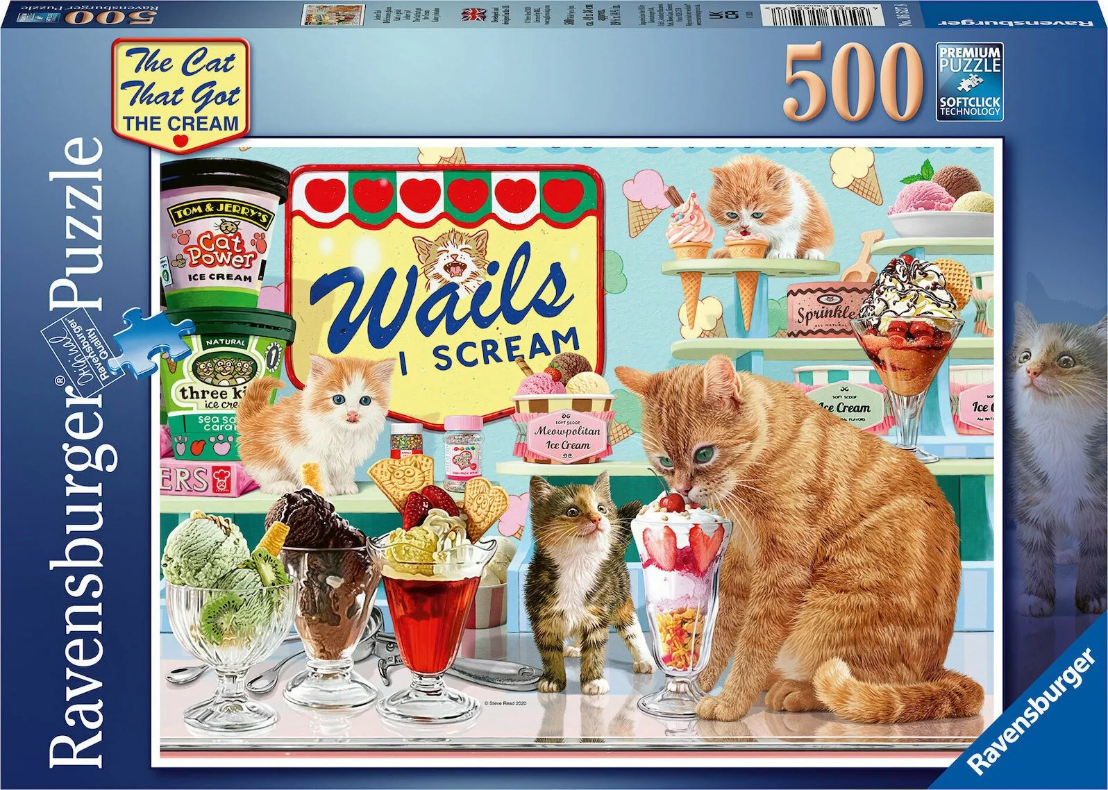 Παζλ 500 Ravensburger Γατάκια (16527) 5 Παζλ 500 Ravensburger Γατάκια (16527) - Image 3