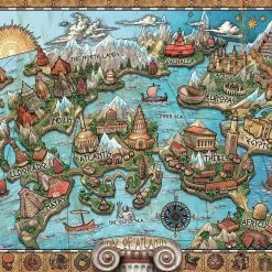 Παζλ 1000 Ravensburger Ατλαντίδα (16728)