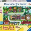Παζλ Δαπέδου 24 Ravensburger Δρόμοι Της Πόλης (05398) -Παζλ - Puzzle Κατάστημα 201910