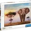Clementoni Παζλ High Quality Collection Ηλιοβασίλεμα Στην Αφρική 500 τμχ (1220-35096) -Παζλ - Puzzle Κατάστημα 203310