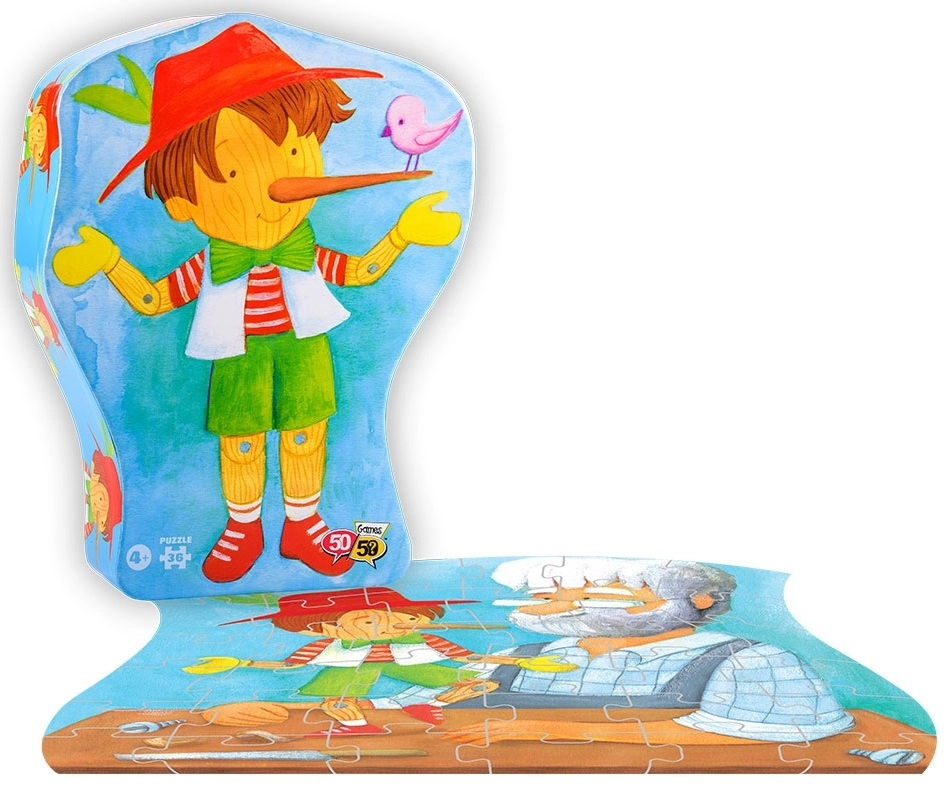 Παζλ 50-50 Πινόκιο 36 Τεμαχίων (505315) 4 Παζλ 50-50 Πινόκιο 36 Τεμαχίων (505315) - Image 2