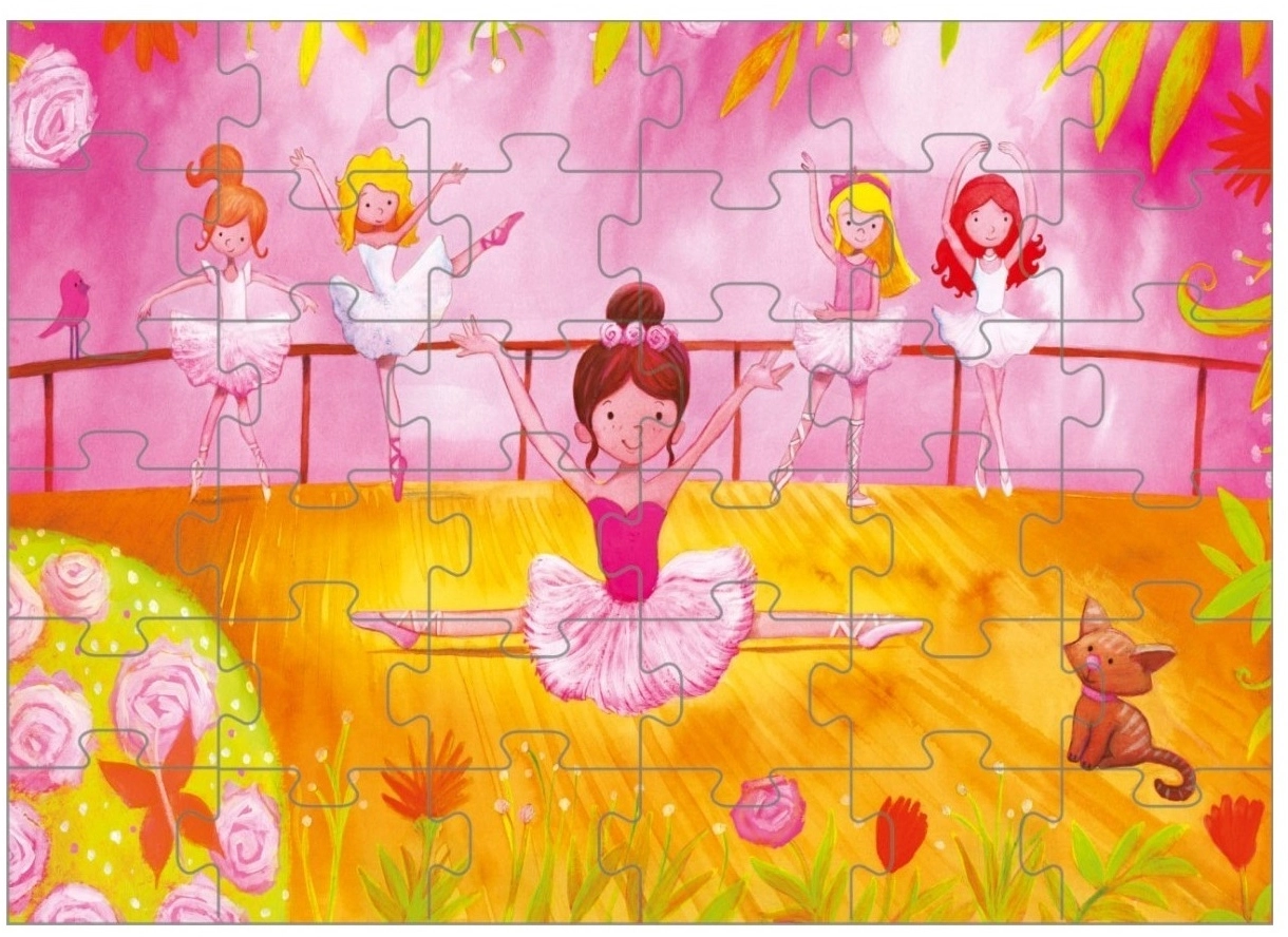 Παζλ 50-50 Μπαλαρίνα 36 Τεμαχίων (505308) 5 Παζλ 50-50 Μπαλαρίνα 36 Τεμαχίων (505308) - Image 3