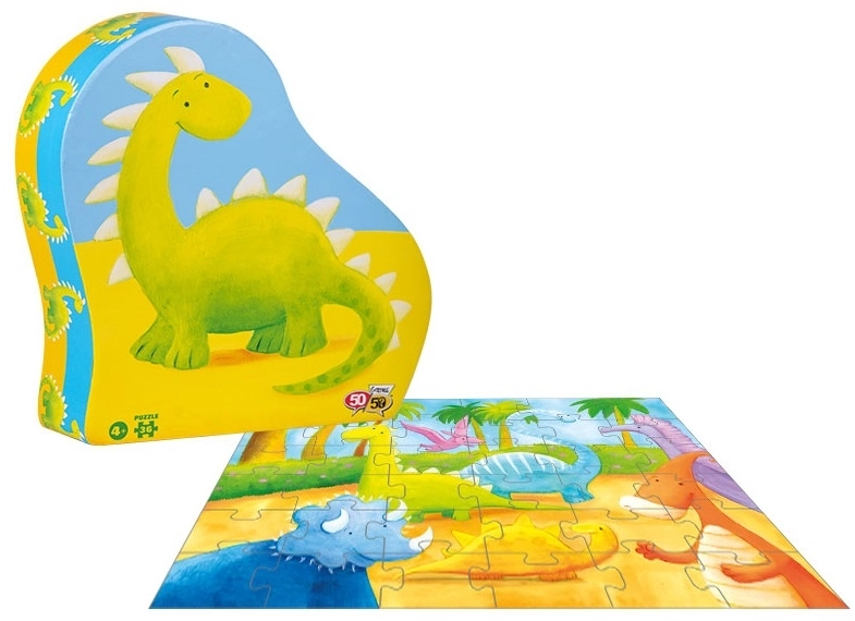 Παζλ 50-50 Δεινόσαυροι 36 Τεμαχίων (505307) 4 Παζλ 50-50 Δεινόσαυροι 36 Τεμαχίων (505307) - Image 2