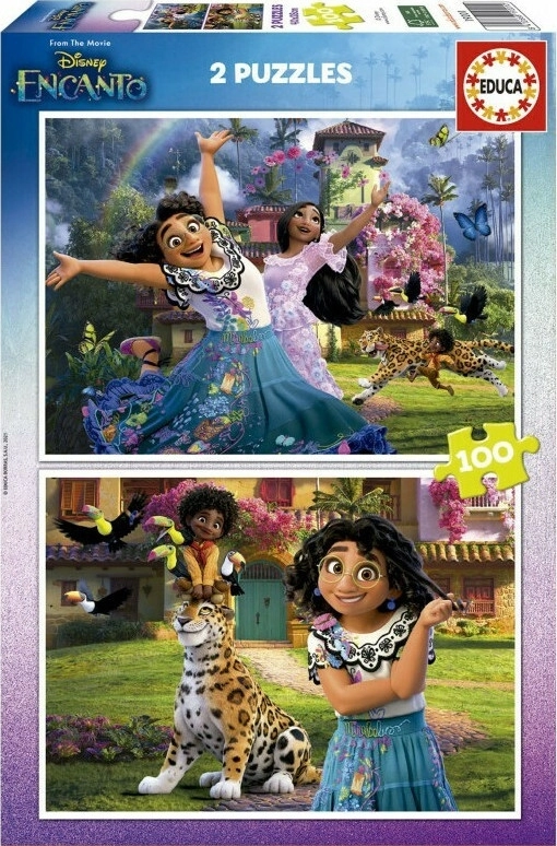 Παζλ 2x100pcs Educa Encanto Disney (19201) 5 Παζλ 2x100pcs Educa Encanto Disney (19201) - Image 3