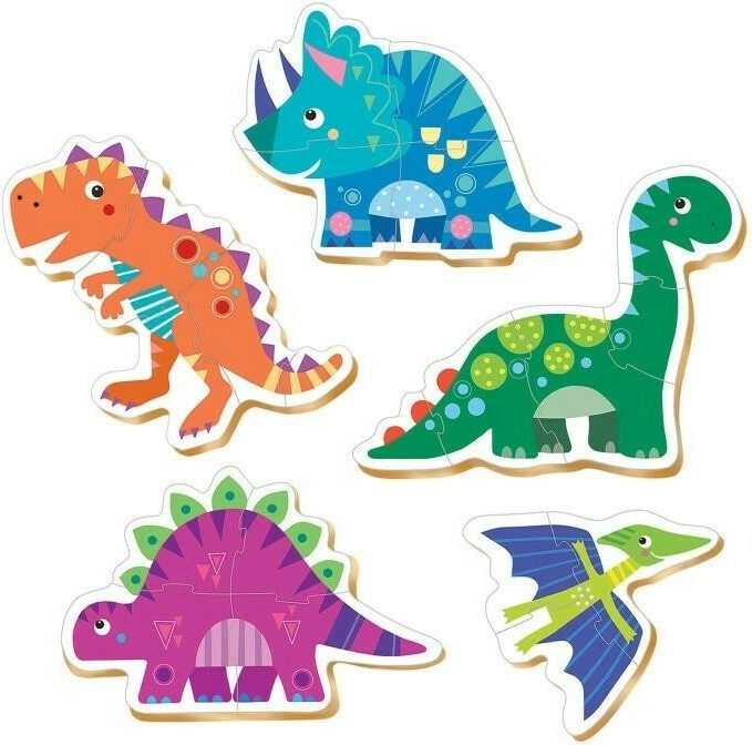 Dinosaur 12pcs Educa (18873) 4 Dinosaur 12pcs Educa (18873) - Image 2