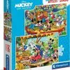 Clementoni Παζλ Super Color Mickey And Friends 2×60 τμχ (1200-21620) -Παζλ - Puzzle Κατάστημα 210317