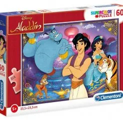 Clementoni Παζλ Super Color Aladdin 60 τμχ (1200-26053)