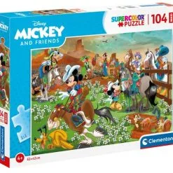 Clementoni Παζλ Maxi Super Color Mickey And Friends 104 τμχ (1210-23759) -Παζλ - Puzzle Κατάστημα 210336 1
