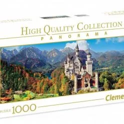 Clementoni Παζλ High Quality Collection Panorama Κάστρο Neuschwanstein 1000 τμχ (1220-39438) -Παζλ - Puzzle Κατάστημα 210356 1
