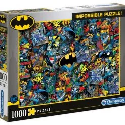 Clementoni Παζλ Impossible Batman 1000 τμχ (1260-39575) -Παζλ - Puzzle Κατάστημα 210364 1
