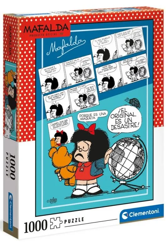 Clementoni Παζλ Mafalda 1000 τμχ (1260-39628) 3 Clementoni Παζλ Mafalda 1000 τμχ (1260-39628)