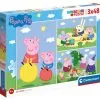 AS το καλό παιχνίδι Παζλ 3×48 Clementoni Peppa Pig 144 τμχ (1200-25263) -Παζλ - Puzzle Κατάστημα 211223
