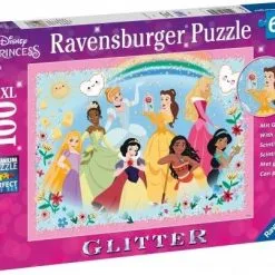 Παζλ 100XXL Ravensburger Πριγκίπισσες Glitter (13326) 9 Παζλ 100XXL Ravensburger Πριγκίπισσες Glitter (13326) -Παζλ - Puzzle Κατάστημα 211414 1