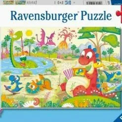 Παζλ 2×12 Ravensburger Δεινόσαυροι (05246)