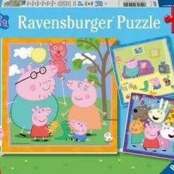 Παζλ 3×49 Ravensburger Πέππα Το Γουρουνάκι (05579) -Παζλ - Puzzle Κατάστημα 211425 1