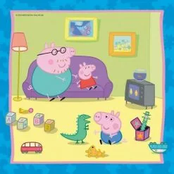 Παζλ 3×49 Ravensburger Πέππα Το Γουρουνάκι (05579) -Παζλ - Puzzle Κατάστημα 211425 2