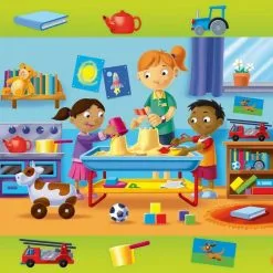 Ravensburger Παζλ Δαπέδου 16 Ravensuber Στον Παιδικό Σταθμό (03060) -Παζλ - Puzzle Κατάστημα 211434 1