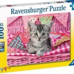 Παζλ 100xxl Ravensburger Γλυκό Γατάκι (12985) -Παζλ - Puzzle Κατάστημα 212303 1