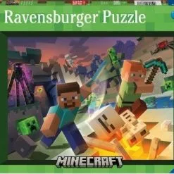 Παζλ 100xxl Ravensburger Monster Minecraft (13333) -Παζλ - Puzzle Κατάστημα 212306 1