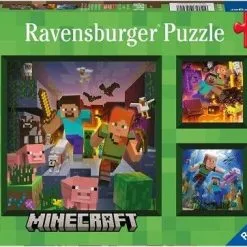 Παζλ 3Χ49 Ravensburger Minecraft Biomes (05621) 11 Παζλ 3Χ49 Ravensburger Minecraft Biomes (05621) -Παζλ - Puzzle Κατάστημα 212972 1