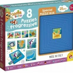 Real Fun Toys Παζλ Carotina Baby 9 Παζλ Πυραμίδα-Θάλασσα (95490) -Παζλ - Puzzle Κατάστημα 213351 1