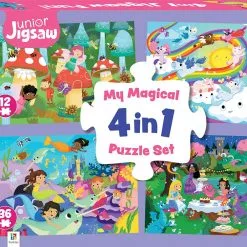 Παζλ 4-In-1 Jigsaw My Magical Puzzle Set (FO-4)