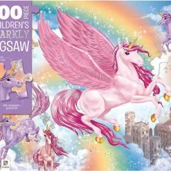 Παζλ 100 Jigsaw Το Βασίλειο Των Μονόκερων Sparkle (TJ-4)