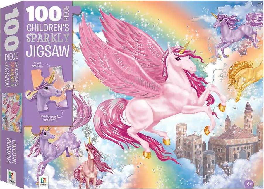 Παζλ 100 Jigsaw Το Βασίλειο Των Μονόκερων Sparkle (TJ-4) 3 Παζλ 100 Jigsaw Το Βασίλειο Των Μονόκερων Sparkle (TJ-4)