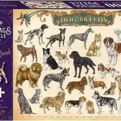 Παζλ 1000 Jigsaw Vintage Dog Breeds (VN-1)