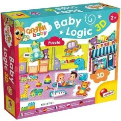 Real Fun Toys Παζλ Carotina Baby Logic 3D Παιχνίδια (92543)