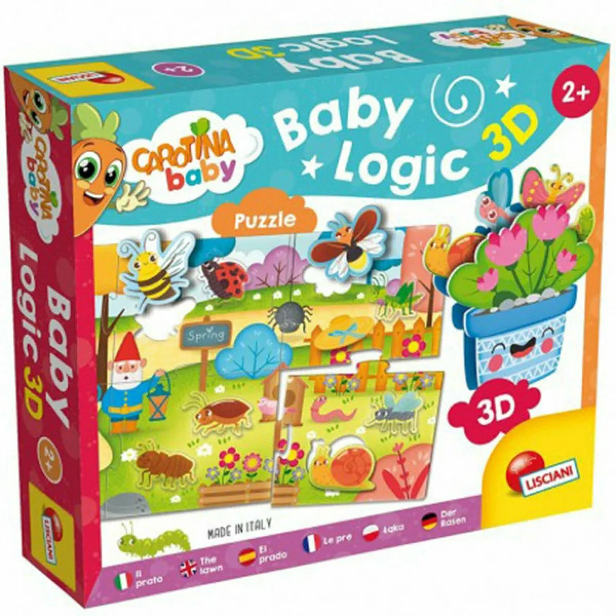 Real Fun Toys Παζλ Carotina Baby Logic 3D Κήπος (92550) 3 Real Fun Toys Παζλ Carotina Baby Logic 3D Κήπος (92550)