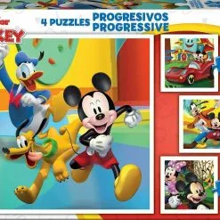 Παζλ 4 Educa Mickey Anhs Friends (19294) -Παζλ - Puzzle Κατάστημα 221998 1
