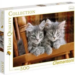 Παζλ 500 Κομματια Clementoni Kittens (1220-30545)