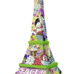 Παζλ 3D Ravensburger Eiffel’S Tower Pop Art- Πυργος Του Αιφελ Pop Art (12598) -Παζλ - Puzzle Κατάστημα 664721 1 1