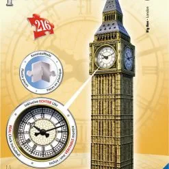 Παζλ 3D Ravensburger Big Ben Ρολοι 216Tmx. (12586) 9 Παζλ 3D Ravensburger Big Ben Ρολοι 216Tmx. (12586) -Παζλ - Puzzle Κατάστημα 667610 1