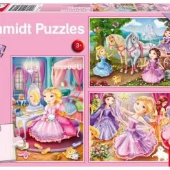 Παζλ Schmidt Πριγκιπισσες – 3Χ24 Κομματια (300699)
