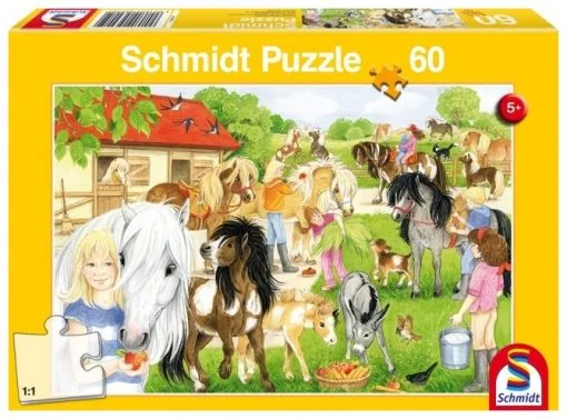 Παζλ Schmidt Βολτα Στους Σταβλους – 60 Κομματια (300710) 6 Παζλ Schmidt Βολτα Στους Σταβλους – 60 Κομματια (300710) -Παζλ - Puzzle Κατάστημα 672070