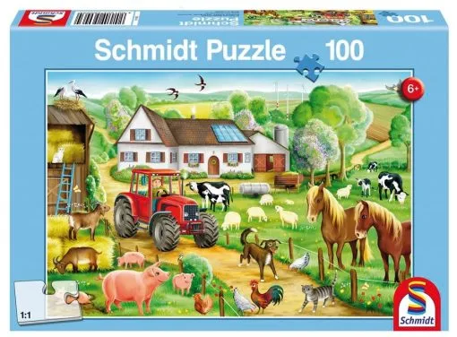 Παζλ Schmidt Χαρουμενη Φαρμα – 100 Κομματια (300281) 3 Παζλ Schmidt Χαρουμενη Φαρμα – 100 Κομματια (300281) -Παζλ - Puzzle Κατάστημα 672072