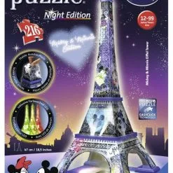 Παζλ 3D Ravensburger Πύργος Του Άιφελ Disney Night Edition (12520)