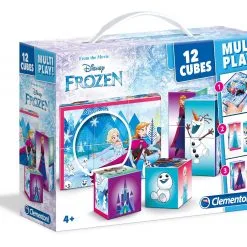Clementoni Παζλ 12 Κυβοι Multiplay Frozen (1100-41503)