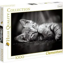 Παζλ 1000 Κομματιων Clementoni High Quality Γατουλα (1220-39422) -Παζλ - Puzzle Κατάστημα 677174 1