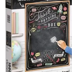 Παζλ Clementoni Black Board – Μαυροπινακας Think Outside The Box (1260-39468)