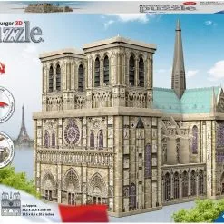 Παζλ 3D Ravensburger Νοτρ Νταμ 324 Τμχ (12523) -Παζλ - Puzzle Κατάστημα 680278 1