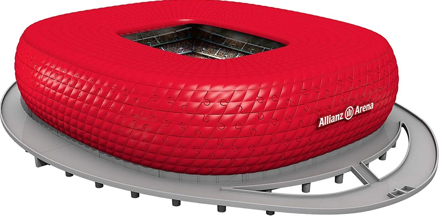 Ravensburger Παζλ 3D Raversburger Allianz Arena 216 Τμχ (12526) 5 Ravensburger Παζλ 3D Raversburger Allianz Arena 216 Τμχ (12526) - Image 3