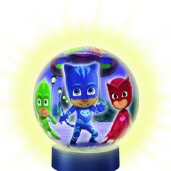 Παζλ 3D Ravensburger Μπαλα-Λαμπα Pj Masks 72Τμχ (11771)