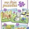 Παζλ 2/4/6/8 Ravensburger Χαριτωμενα Κατοικιδια (06951)